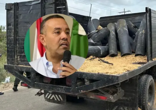 El secretario de Gobierno de La Guajira, Ismael Velásquez, rechazó el atentado del ELN al Batallón Cartagena, en Riohacha. Foto: redes y Gobernación La Guajira