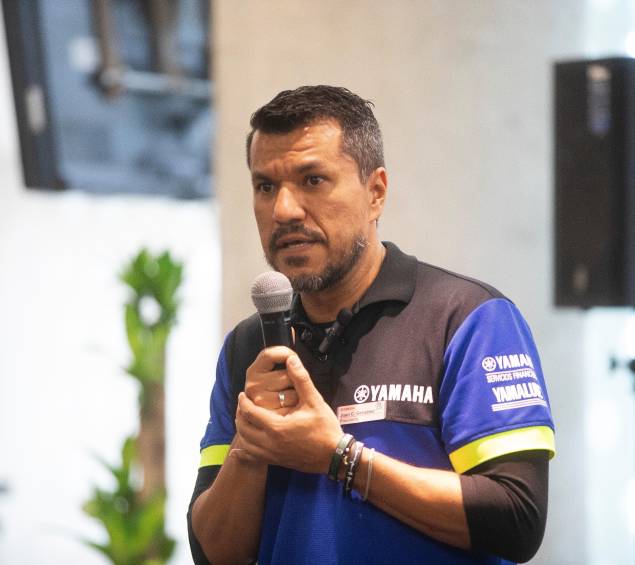  Juan Carlos González, presidente de Incolmotos Yamaha. 