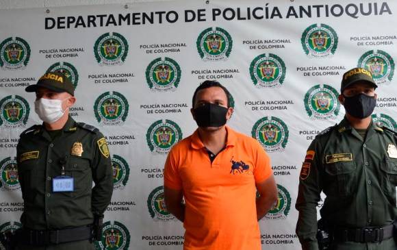 Jaime Alexánder Salazar Vásquez tiene una condena de sesenta meses de prisión y llegó de Costa Rica. FOTO CORTESÍA