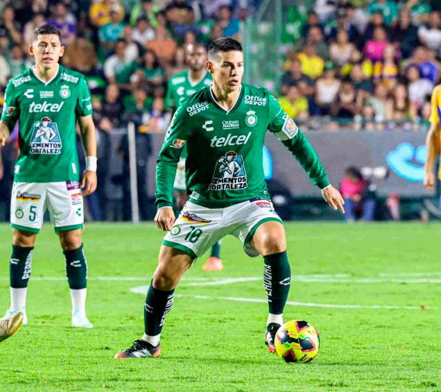 El colombiano James Rodríguez, además de aportar con su fútbol al buen momento del club León, ha generado una creciente Jamesmania en México. FOTO: Tomada de Instagram @jamesdrodriguez