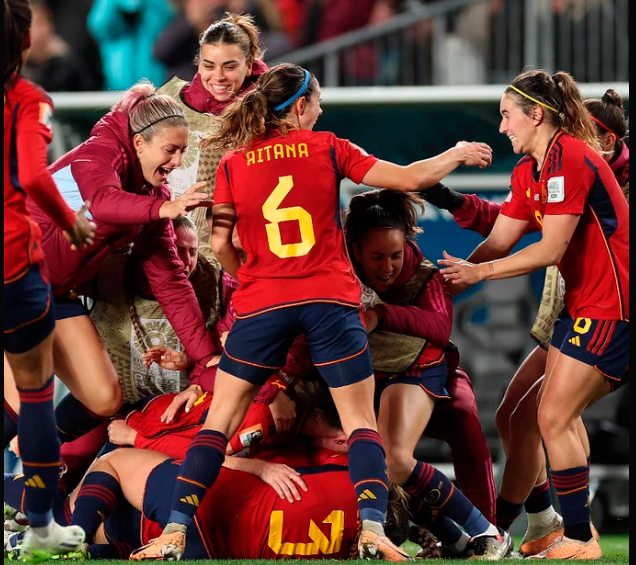 España llegó a su primera final de un Mundial femenino. FOTO FIFA
