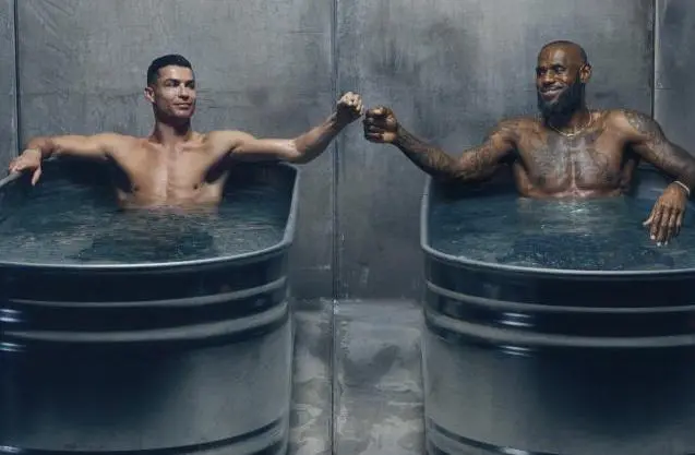 Cristiano Ronaldo (fútbol) y LeBron James (baloncesto) son dos de las figuras que aparecen en el cortometraje de Nike. FOTO: <b>X CRISTIANO</b>