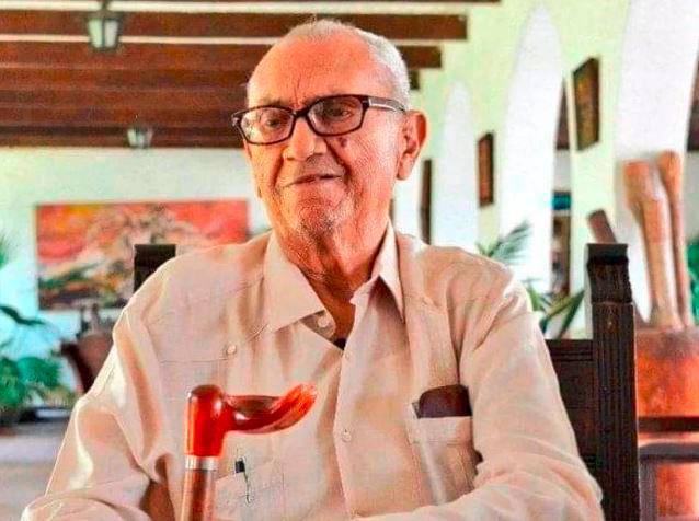 Murió el líder político Alfonso Araújo Cotes a sus 99 años en Valledupar. Foto: Tomada del facebook de @canaldocevalledupar. 