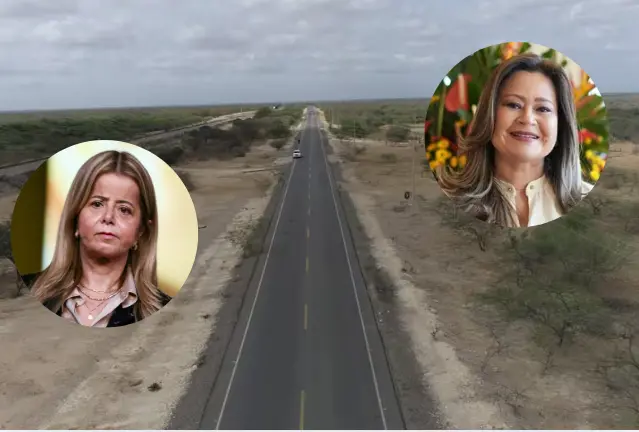 Las ministra de Transporte, María Fernanda Rojas le respondió que los proyectos cumplen los requisitos de ley a Elsa Noguera, ministra designada. FOTOS: Invías y redes sociales