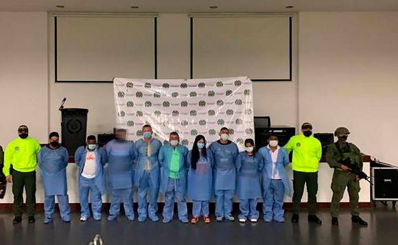 Capturan a 12 miembros de la red delincuencial de Buenaventura