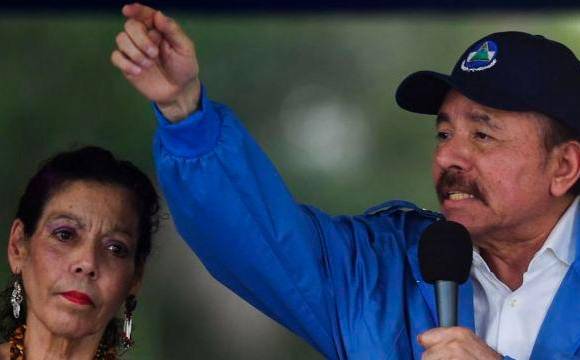 Rosario Murillo y Daniel Ortega. FOTO: Getty