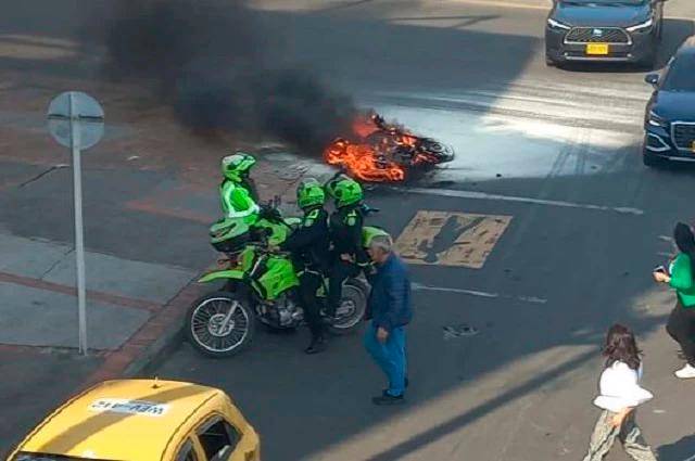 El hecho se registró en la tarde de este 25 de enero. FOTO REDES SOCIALES 