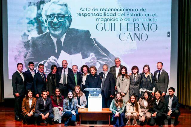 La CIDH encontró que el caso de Guillermo Cano no fue investigado por el estado colombiano como se debía. Foto: Colprensa. 