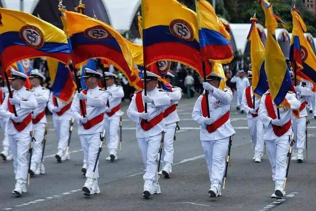 El pasado desfile del 20 de julio del 2024 se realizó en la ciudad de Bogotá. FOTO: COLPRENSA