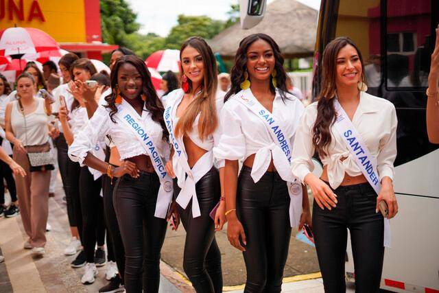La candidatas del Concurso Nacional de la Belleza tendrán este miércoles el Desfile Artesanal “Colombia, un país hecho a mano”. FOTO Colprensa
