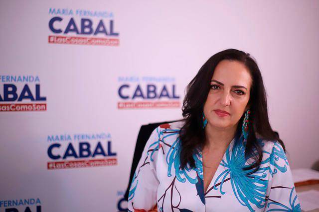 María Fernanda Cabal se perfila como una de las líderes de la oposición que tendrá Gustavo Petro en el Congreso. FOTO: COLPRENSA