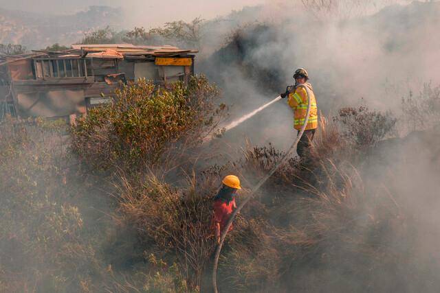 Continúan Los Incendios Forestales En El País 20 Están Activos 3 Fueron Controlados Y 14 3772