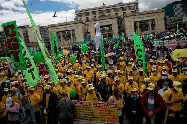 La CGT se declaró en autonomía al Gobierno de Gustavo Petro. FOTO: Colprensa