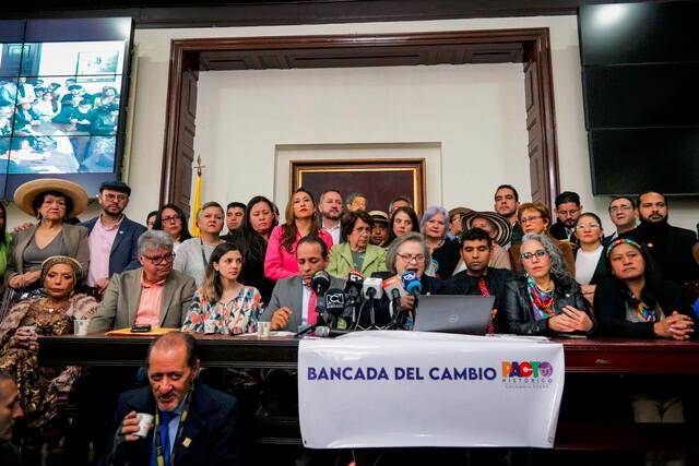 En la bancada al Congreso del Pacto Histórico están moviendo las listas del Concejo y la Asamblea para las elecciones. FOTO: Colprensa