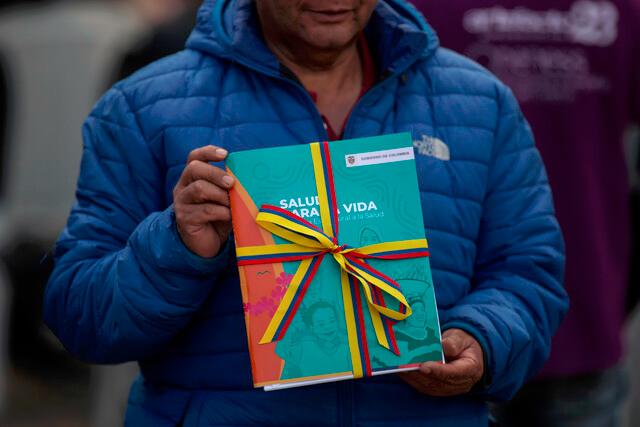 Integrantes de la Federación Médica Colombiana, quienes promueven la reforma a la salud, fueron amenazados de muerte. FOTO: Colprensa