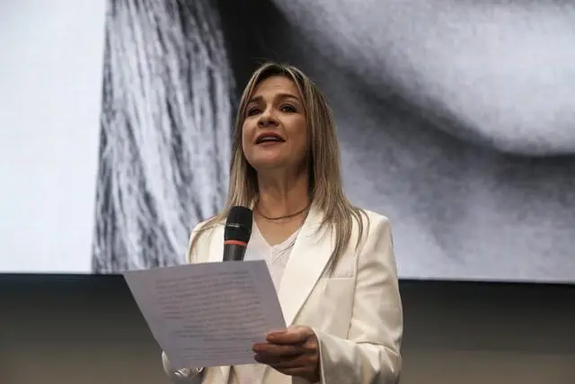Vicky Dávila actualmente se encuentra en una carrera por la presidencia de Colombia. Foto, Colprensa.