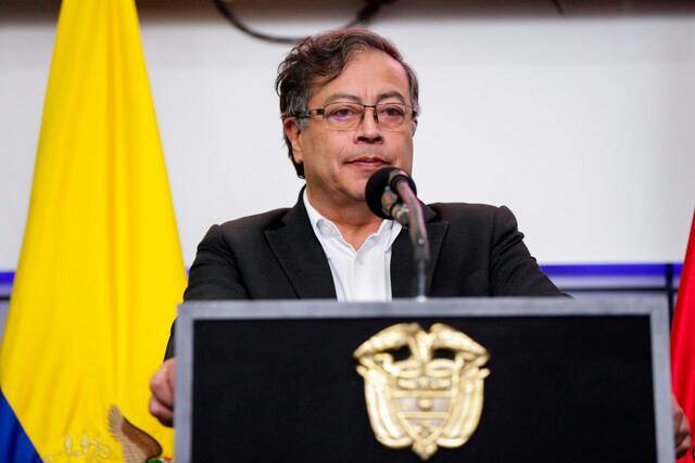 El presidente Petro expuso lo que será su política para terminar con la minería ilegal. FOTO COLPRENSA