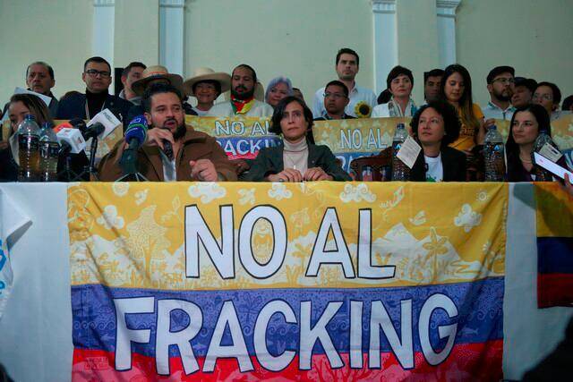 A dos debates en el Congreso está el proyecto de ley que prohibirá el fracking en Colombia. Foto: Colprensa. 