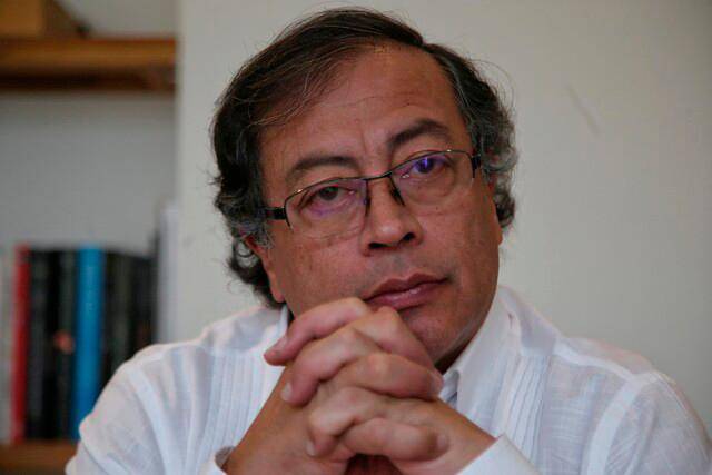 Gustavo Petro, candidato presidencial por el Pacto Histórico. Foto Colprensa