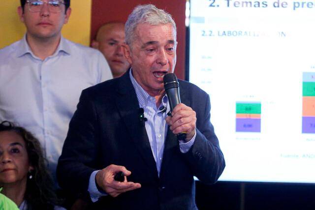 Sectores del partido insisten en que el liderazgo de Uribe puede ser clave para recuperar el poder. Con su absolución, la derecha ve en él una figura reivindicada y dispuesta a volver al centro del tablero político. FOTO: COLPRENSA