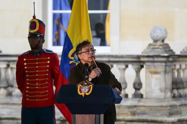 Gustavo Petro, presidente de Colombia. FOTO: Colprensa.