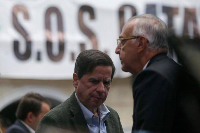 Los ministros del Interior y Defensa expusieron sus argumentos en el Congreso. Cristo reconoció que hubo fallas en materia de inteligencia militar y de Policía. FOTO Camilo Suárez y Presidencia