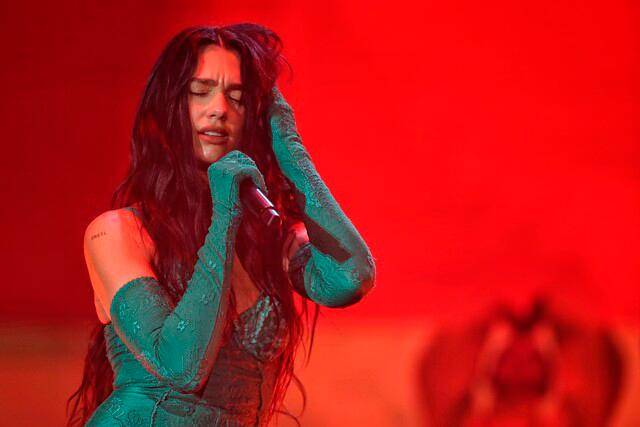 La estrella del pop se presentó este año en Bogotá. FOTO Colprensa