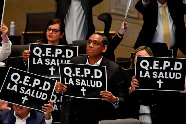 La oposición perdió el primer round en la discusión de la reforma a la salud, al inicio de las sesiones extras del Congreso. FOTO: COLPRENSA.