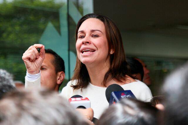 La mujer destacó que “el amor de cada uno de los colombianos han sido la fuerza que le han dado a Miguel la batería para enfrentar los días más difíciles y más oscuros”. FOTO: COLPRENSA