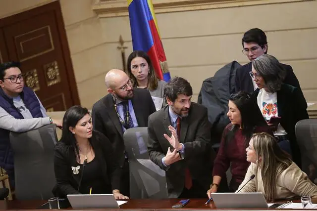Con 23 votos a favor, la Comisión Primera aprobó en primer debate el proyecto de ley que regula la eutanasia. FOTO: Colprensa 