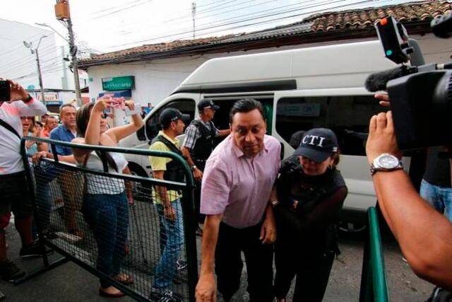 El exalcalde de Bucaramanga, Luis Francisco Bohórquez, condenado por hechos de corrupción. FOTO: COLPRENSA.