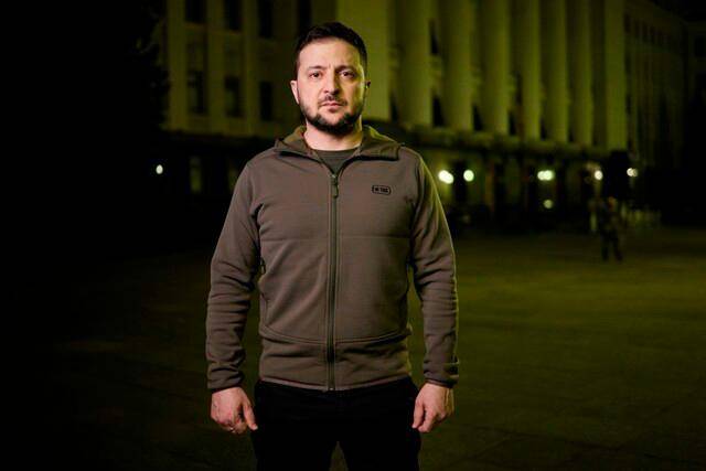 Volodimir Zelenski, presidente de Ucrania. FOTO Coprensa 