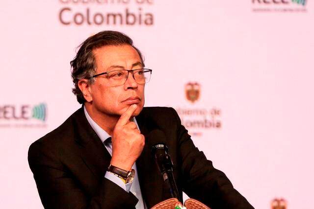 Gustavo Petro, presidente de Colombia. FOTO: Colprensa