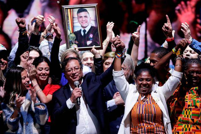 Gustavo Petro y Francia Márquez conformarán el primer Gobierno abiertamente de izquierda en Colombia FOTO COLPRENSA