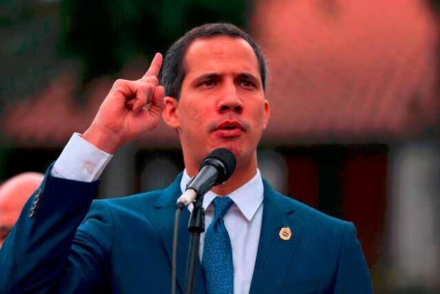 Juan Guaidó pidió a presidente Gustavó Petro que apoye dialogo entre antichavismo y gobierno de Nicolás Maduro. Foto: Colprensa. 