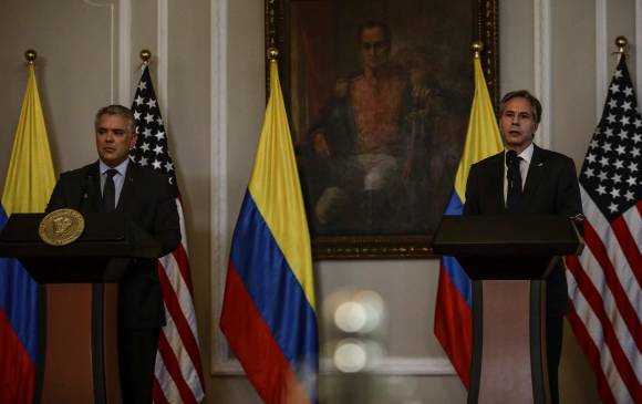 En octubre, antes de que el secretario de Estado de Estados Unidos, Antony Blinken, visitara el país, la embajada de ese país en Colombia reportó casos del misterioso síndrome. FOTO GETTY 