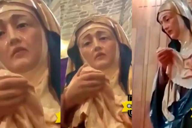 En redes sociales algunos confían que fue un hecho divino y otros opinan que se trató de un montaje. FOTOS CAPTURA DE PANTALLA 