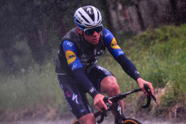 En su primera Vuelta a España, Remco Evenepoel, de 22 años de edad, ya es lider. FOTO: AFP