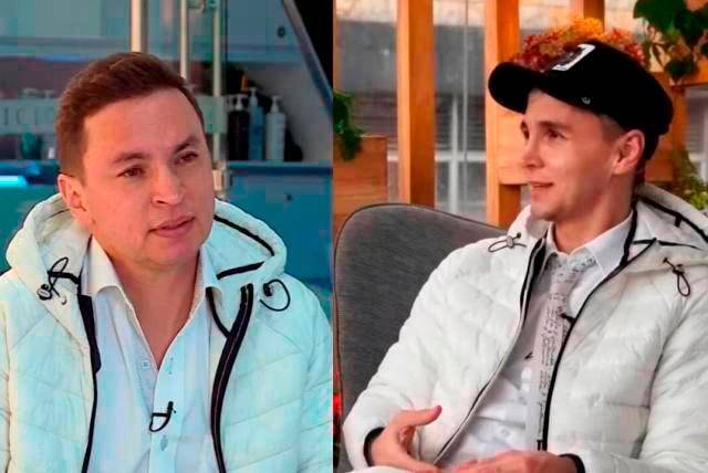 Jhonier Leal en una entrevista usó la misma prenda que tenía su hermano. FOTO: Redes sociales