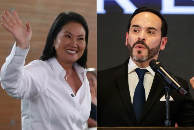 La presidenta electa de Perú, Keiko Fujimori, invitó al gobierno entrante a su posesión. FOTO: Getty y Colprensa