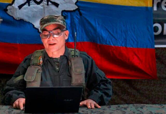 Alias Iván Mordisco pide al gobierno expedir primero decreto de cese al fuego, si quiere iniciar diálogos con Estado Mayor Central. Foto: Colprensa. 