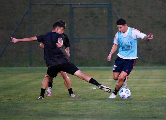 A sus 31 años de edad James Rodríguez recibirá una nueva oportunidad en la Tricolor, ahora dirigida por Néstor Lorenzo. FOTO: COLPRENSA. 