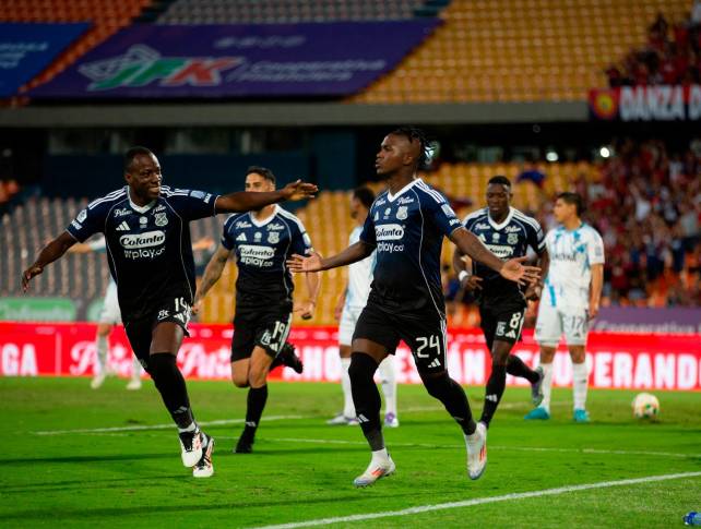 DIM logró un valioso triunfo ante Millonarios en el estadio Atanasio Girardot, con un solitario gol del defensor José Ortiz, el cuadro ‘Poderoso’ se impuso 1-0 frente a los capitalinos. Foto: Camilo Suárez Echeverry
