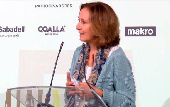 La presidenta de Gastro-FéminAs, Lourdes Plana. FOTO @RAGinforma