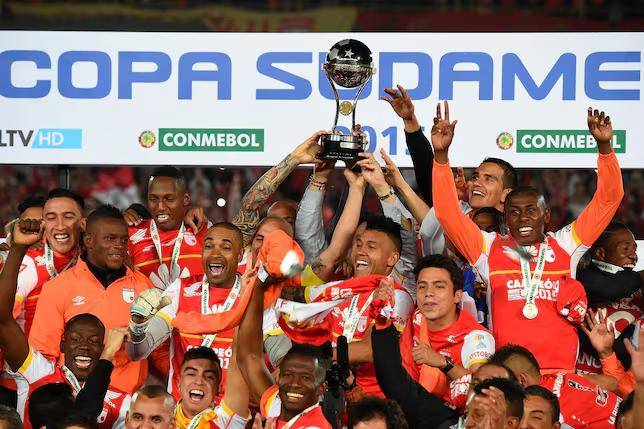 Independiente Santa Fe, campeón de la Copa Sudamericana 2015. FOTO: GETTY