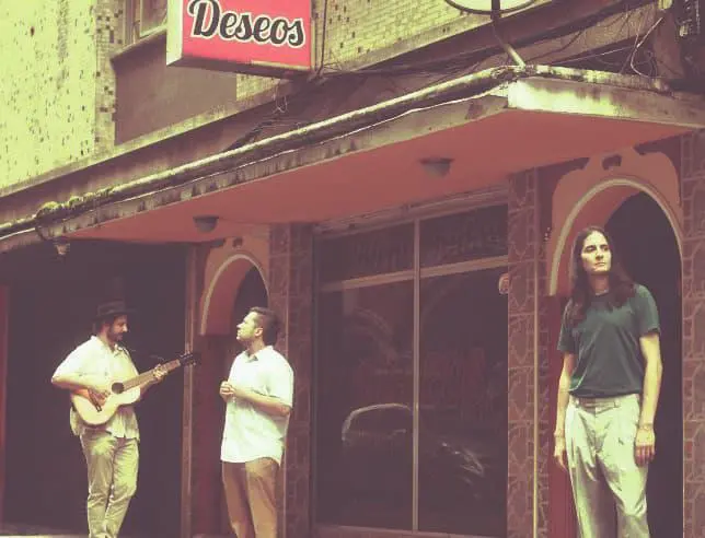 Las Deseo, de izquierda a derecha, Federico Fernández Gärtner, Pablo Cano y Juan Sebastian Fernández Gärtner. FOTO Cortesía