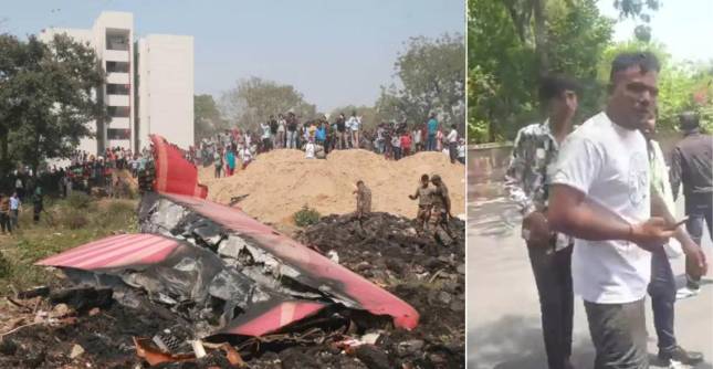 Vishwash Kumar Ramesh, el único superviviente del accidente de Air India. Foto: Xinhua