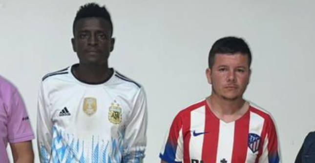 Ángel González Garcés y Édgar Mina Carabalí fueron liberados. FOTO: Defensoría del Pueblo