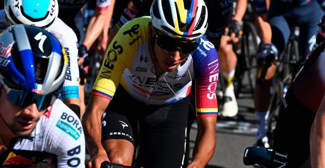 En 2025 Egan Bernal volvió a dar batalla en grandes vueltas. FOTO: AFP