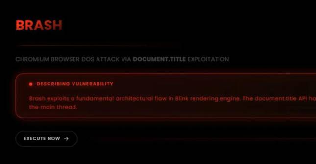 Esta es la alerta sobre Brash, una falla en el motor Blink que deja expuestos a millones de usuarios de navegadores basados en Chromium. FOTO thehackernews.com